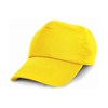 Junior cotton cap Yellow