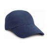 Low profile heavy brushed cotton cap Navy
