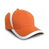National cap Orange / White