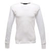 Thermal long sleeve vest White