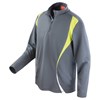 Spiro trial training top Charcoal/ Lime/ White