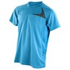 Spiro dash training shirt Aqua/ Grey