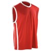 Basketball quick-dry top Red/ White