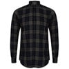 Brushed check casual shirt with button-down collar SF560NYCH2XL Navy Check