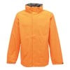 Ardmore waterproof shell jacket Sun Orange / Seal Grey