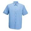 Poplin short sleeve shirt Mid Blue