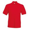 Heavyweight 65/35 polo Red