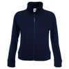 Premium 70/30 lady-fit sweatshirt jacket Deep Navy