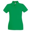 Lady-fit premium polo Kelly Green