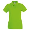 Lady-fit premium polo Lime