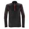 Pulse fleece pullover ST177BKRD2XL Black/   Red