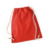 Cotton gymsac Bright Red