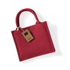 Jute mini gift bag WM412RDRD Red/  Red