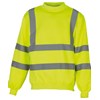 Hi-vis sweatshirt (HVJ510) Yellow