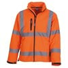 Hi-vis softshell jacket (HVK09) Orange