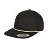 Colour braid jockey cap (7005CB)  Black