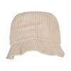 Big corduroy bucket hat (5003BC) YP197 Off White