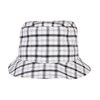 Check bucket hat (5003C) YP198 White/Grey