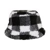 Sherpa check bucket hat (5003SC) YP205 White/Black