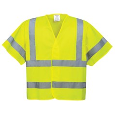 Portwest High Visibility Short Sleeved Safety Vest