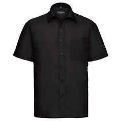 Russell Collection Short Sleeved Poly Cotton Men