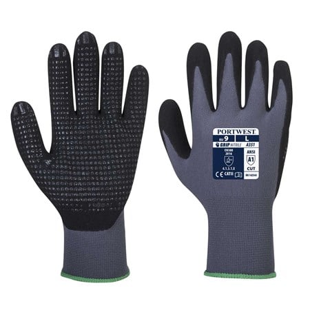 Portwest Grip Dotted Palm DermiFlex Plus Glove