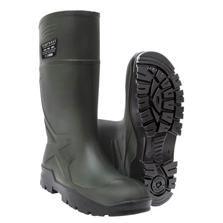 Portwest Work Steel Toe Cap and Midsole Total Safety Wellington S5