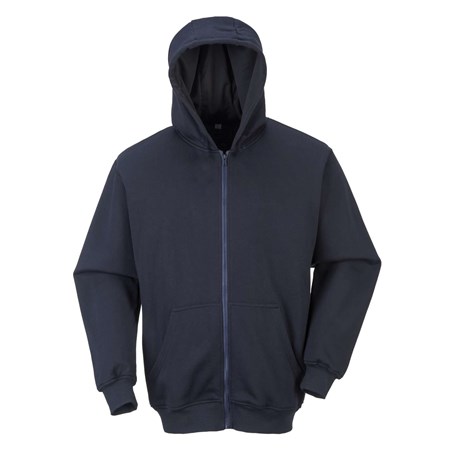 Portwest Flame Resistant Full Zip Hooded Sweatshirt