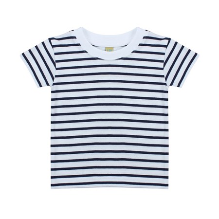 Larkwood Toddlers Short Sleeve Striped T-Shirt