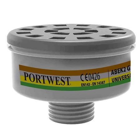 Portwest PPE Range ABEK2 Face Mask Filter