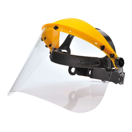 Portwest Eye Protection Polypropylene Browguard with Clear Visor