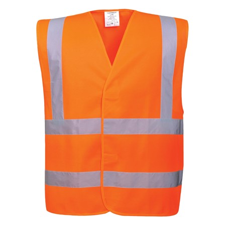 Portwest High Visibility Two Band and Brace Safety Vest