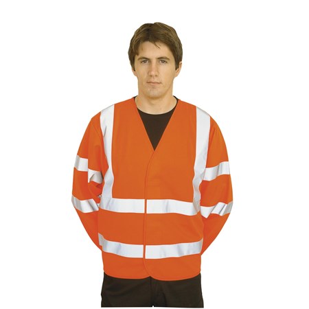 Portwest High Visibility Two Band & Brace Safety Work Jacket