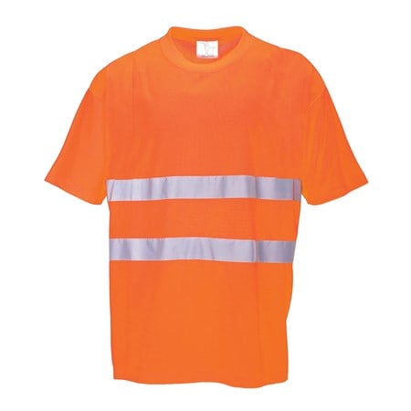 Portwest Cotton Comfort Breathable High Visibility T-Shirt