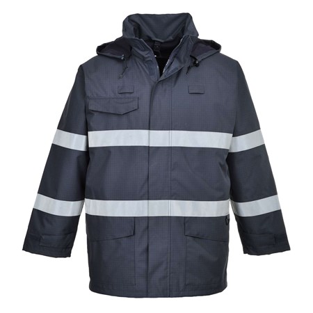 Portwest Anti Static Bizflame Rain Multi Protection Jacket