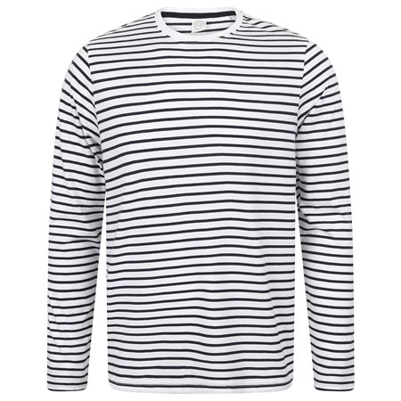 Skinni Fit Unisex Long-Sleeved Striped T