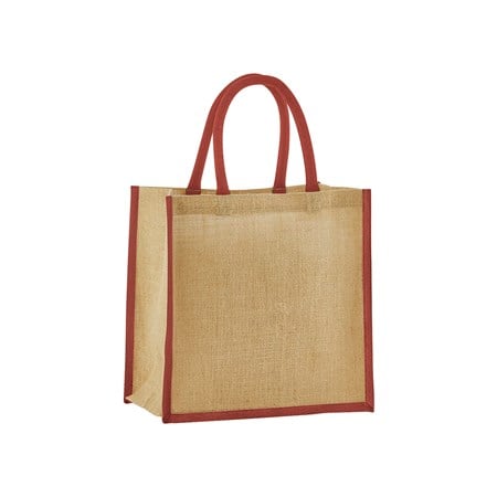 Westford Mill Natural starched jute mini gift bag