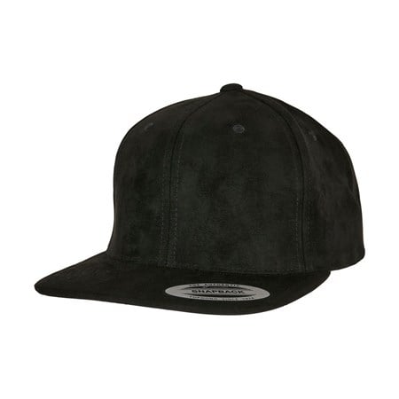 Flexfit by Yupoong Imitation Suede Leather Classic Snapback Hat