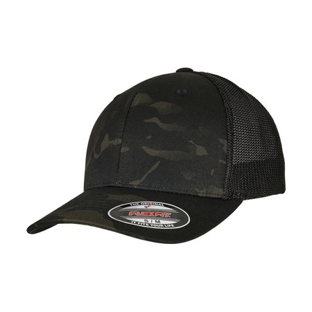 Flexfit by Yupoong Camouflage Mesh Trucker Cap