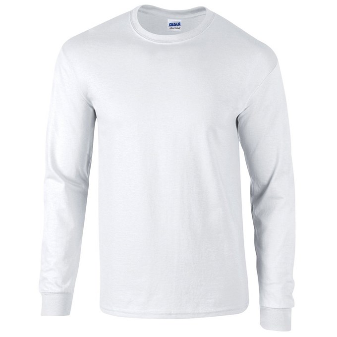 Ultra Cotton™ adult long sleeve t-shirt Ash*