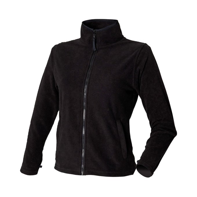 Women's microfleece jacket Black