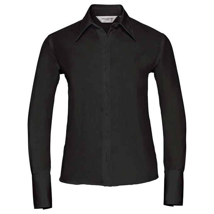 Women's long sleeve ultimate non-iron shirt Black