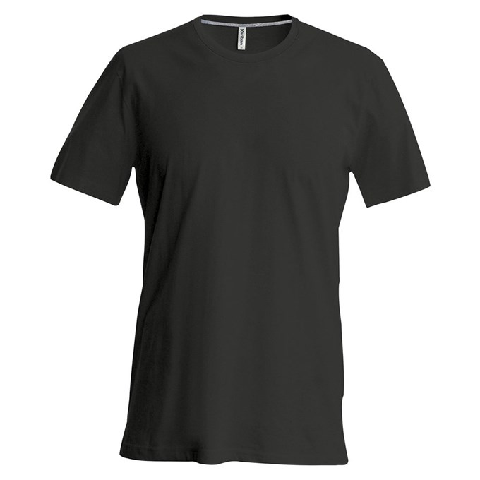 Short sleeve crew neck t-shirt Black