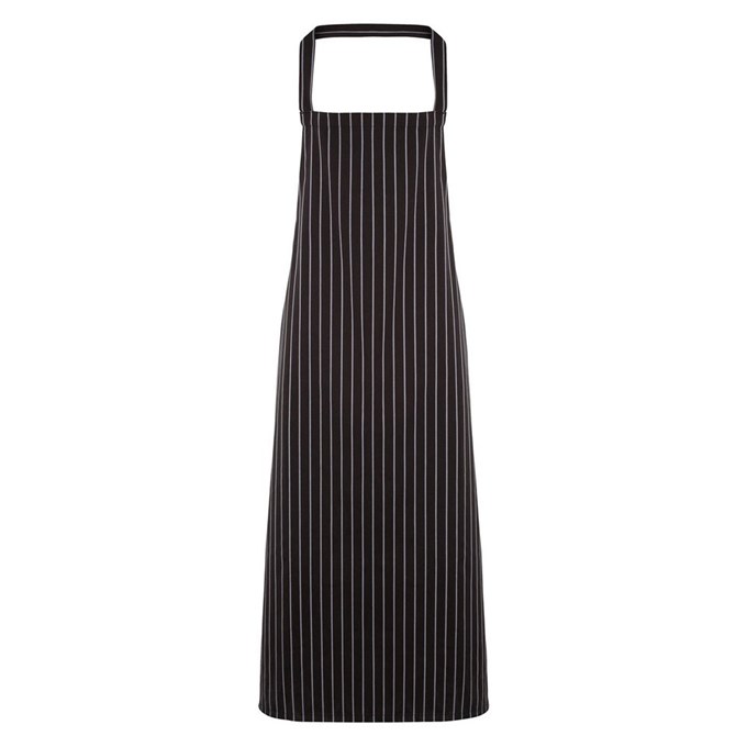 Stripe apron Black/ Grey