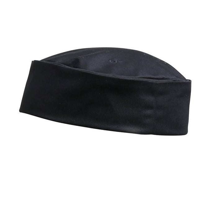 Turn-up chef's hat PR648BLACL Black
