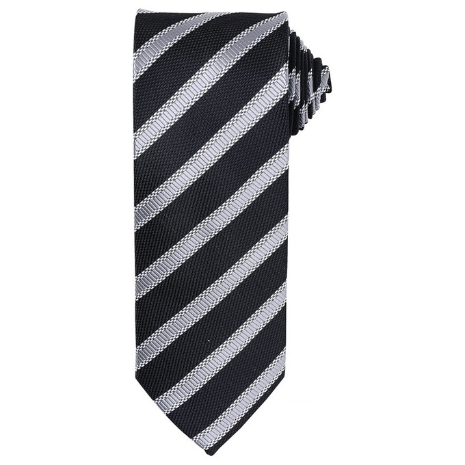 Premier Men's Waffle Stripe Tie PR783 PR783