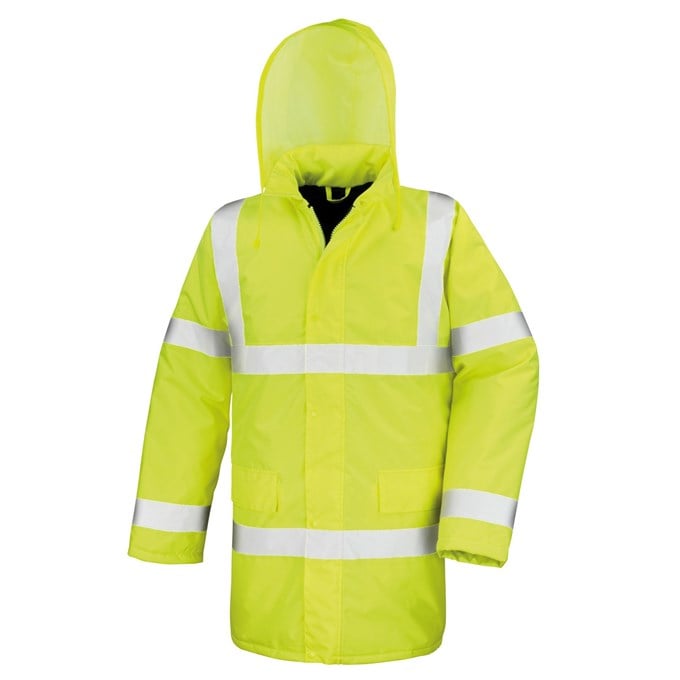 Core safety high-viz coat coat Hi-Vis Yellow