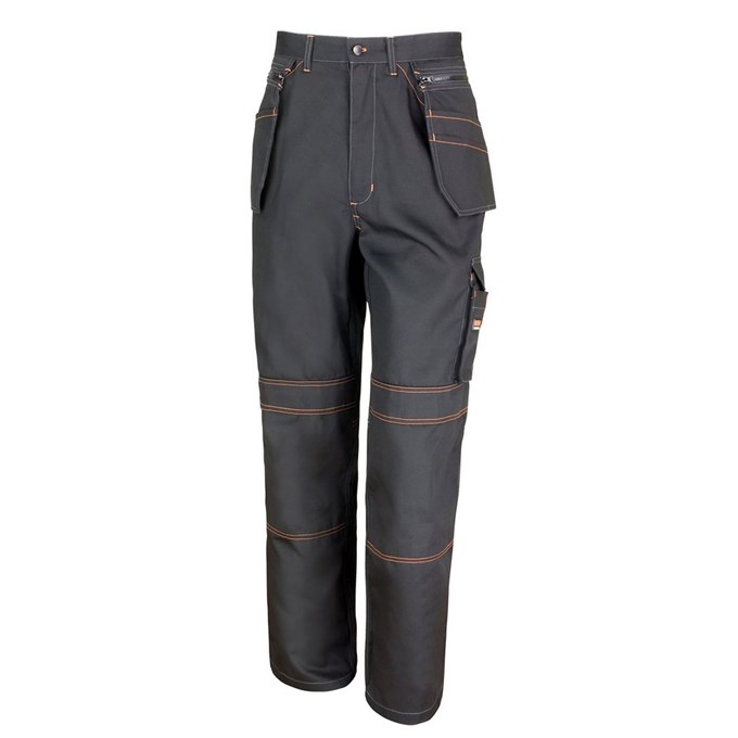 Work-Guard lite x-over holster trousers Black