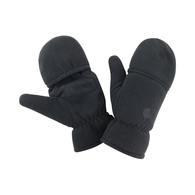 Palmgrip glove-mitt Black