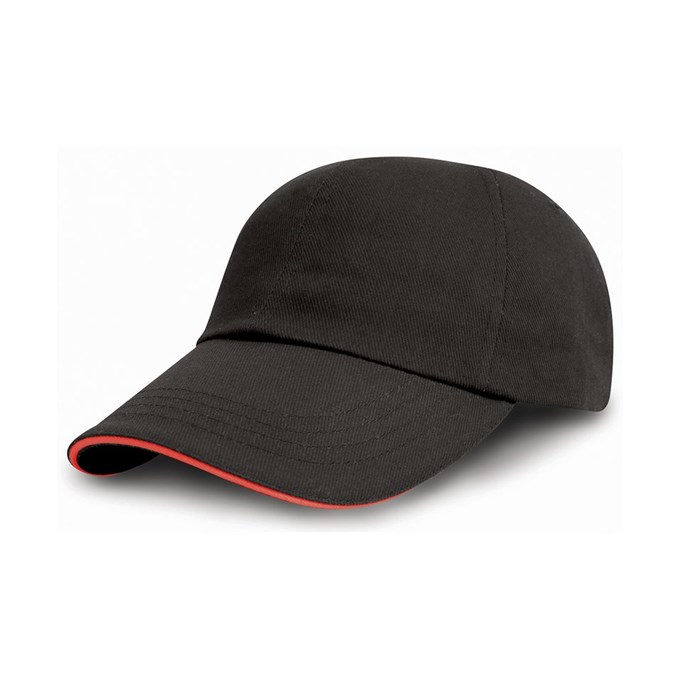 Printer's/embrioderer's cap Black / Red